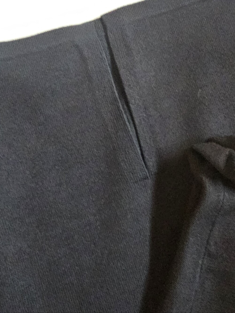 Sleeveless Black Knit Vest with Gold Functional Buttons - Picture 5 of 6